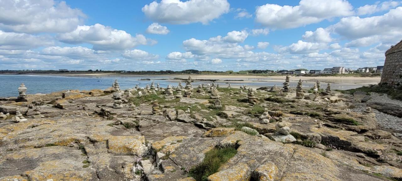 T3 “Groix“- 50 M De La Plage De Fort Bloque/プロムール エクステリア 写真